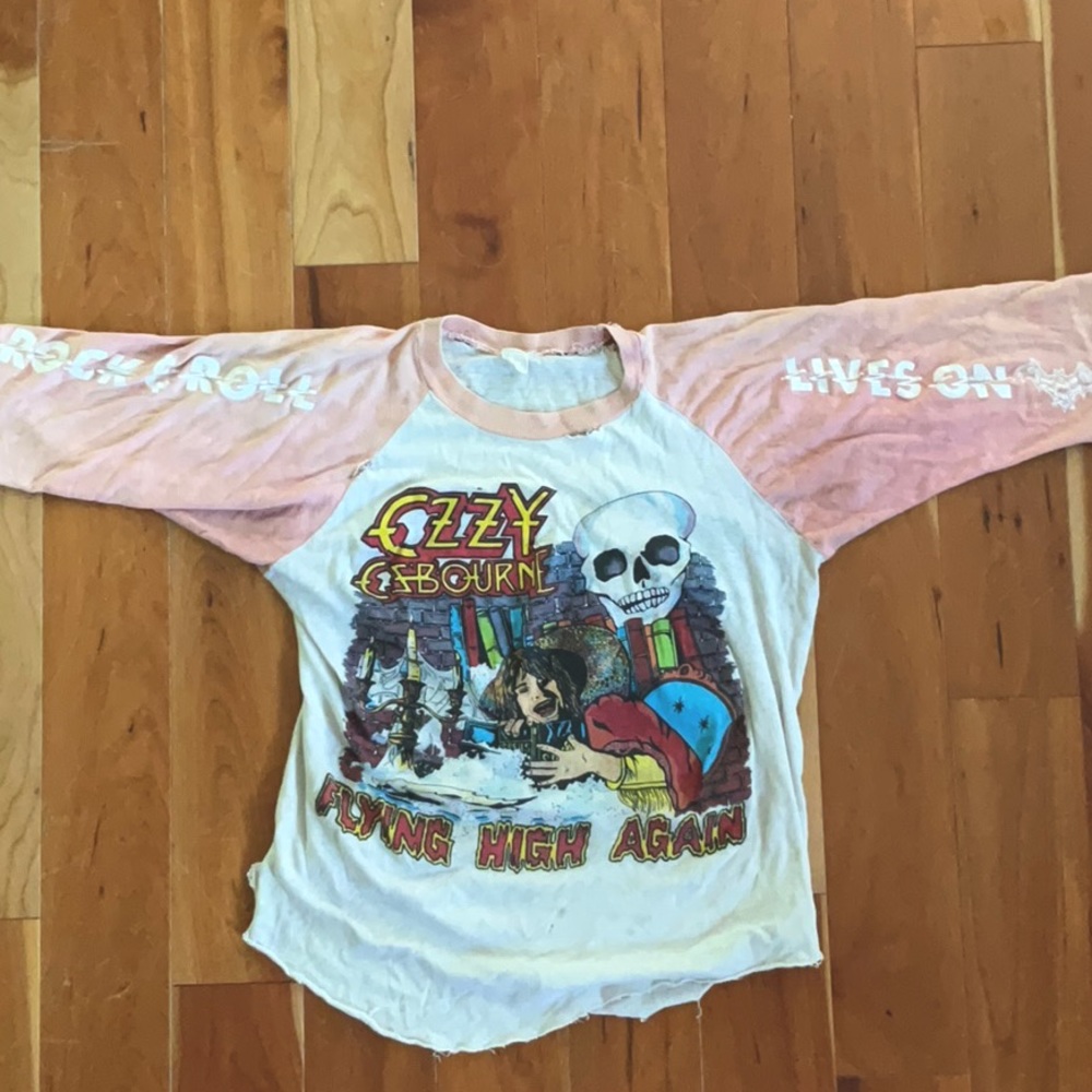 Vintage Ozzy Osbourne raglan